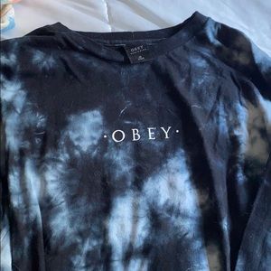 Obey tie dye long sleeve!